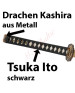 Kuro Tatsu Samurai Katana spyruoklinio plieno ašmenys labai aštrūs!